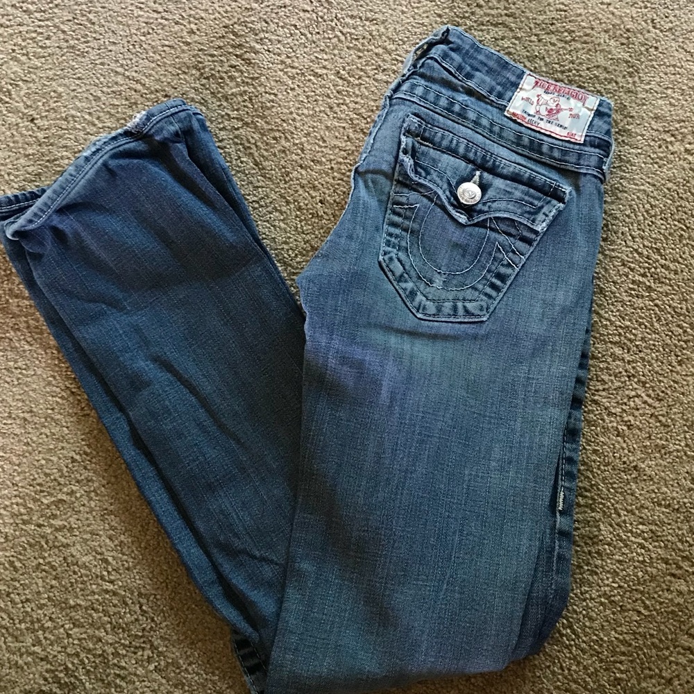True Religion Light Wash Jeans